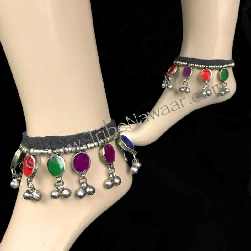 Festival Multicolored Anklets