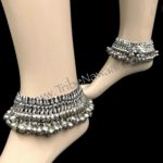 Traditional tribal anklets with bells from Tribe Nawaar