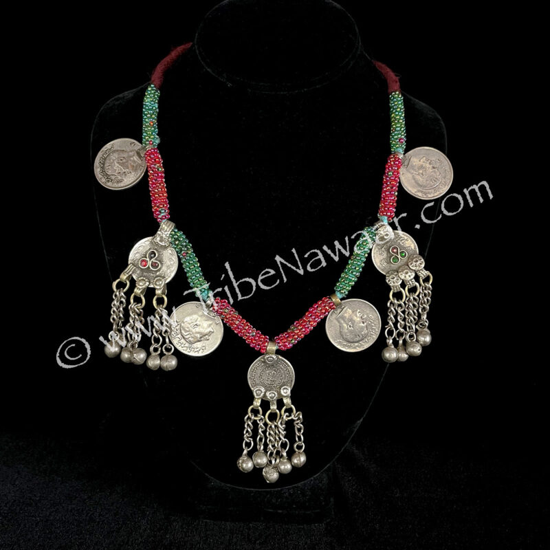 Kuchi Coin & Pendant Necklace