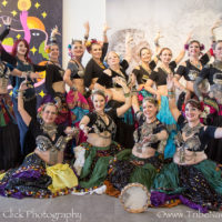 Tribe Nawaar Troupe at the annual Dance Is For Every Body event in Boulder, CO