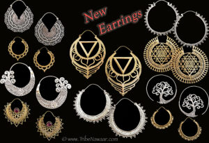 New earrings available from Tribe Nawaar