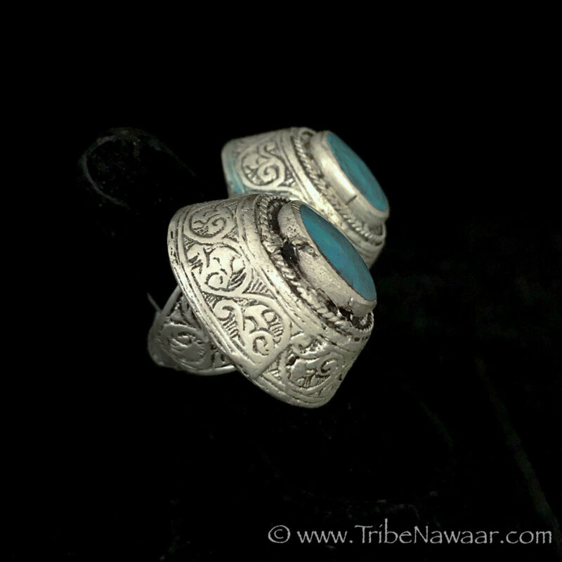 Double Turkomen Ring With Patina