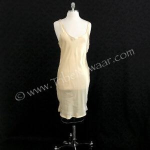 1920s Ivory Silk Chemise Slip