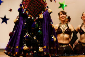 Learn belly dance floorwork with Tribe Nawaar