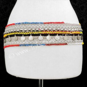 Vintage Mist Belt With Coins & Studs