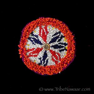 Beaded Medallion Piece R