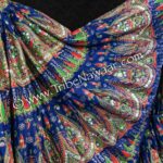 Indigo splendor sparkle skirt available from The Nawaar Marketplace at www.TribeNawaar.com (fabric detail)