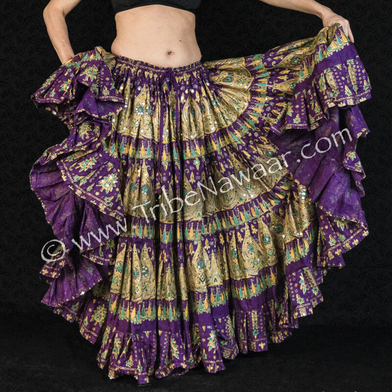 Purple Opulence Sparkle Skirt