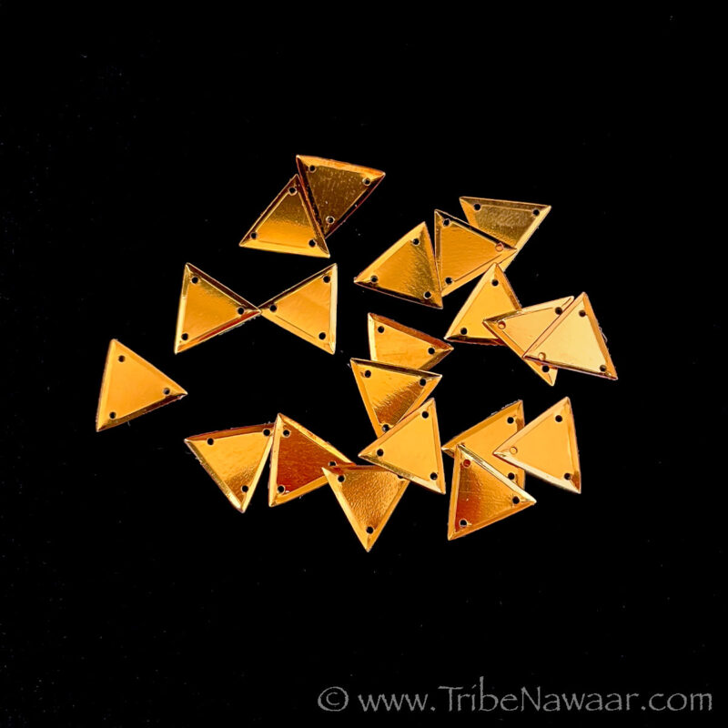 Aztec Gold Pyramid Sequins