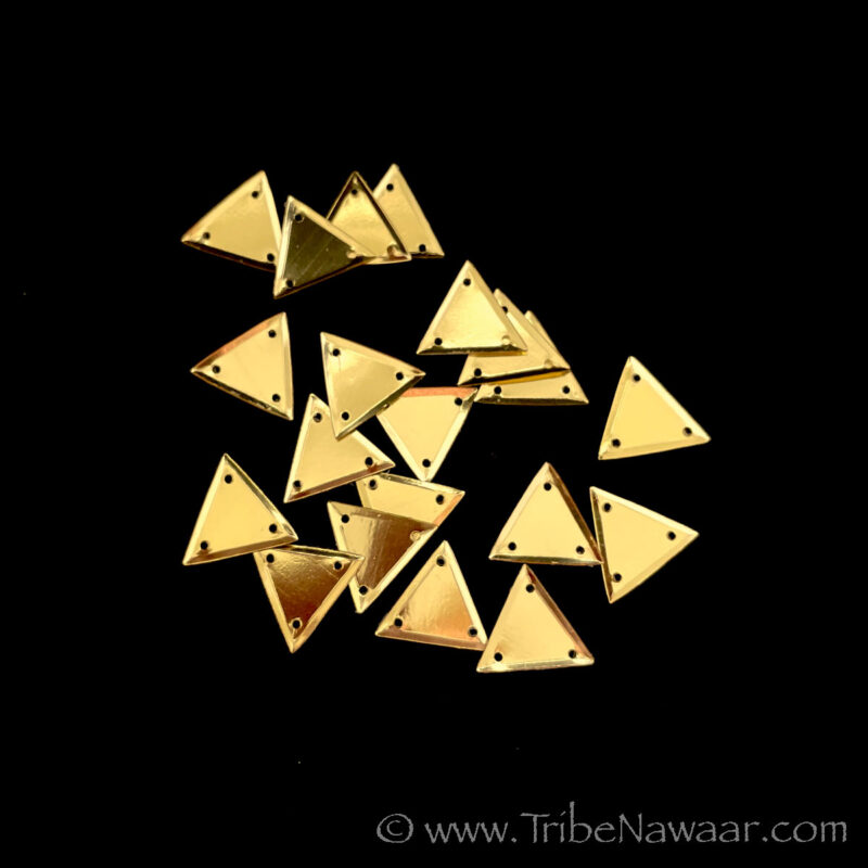 Gold Pyramid Sequins