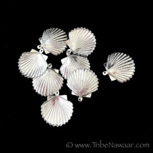 Silver Shell Sequin Embellishments