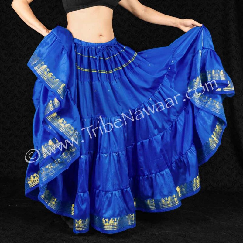Blue Sapphire Lakshmi Skirt
