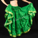 Emerald Green Lakshmi Skirt from The Nawaar Marketplace at www.TribeNawaar.com