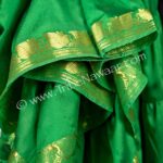 Emerald Green Lakshmi Skirt from The Nawaar Marketplace at www.TribeNawaar.com (fabric detail)
