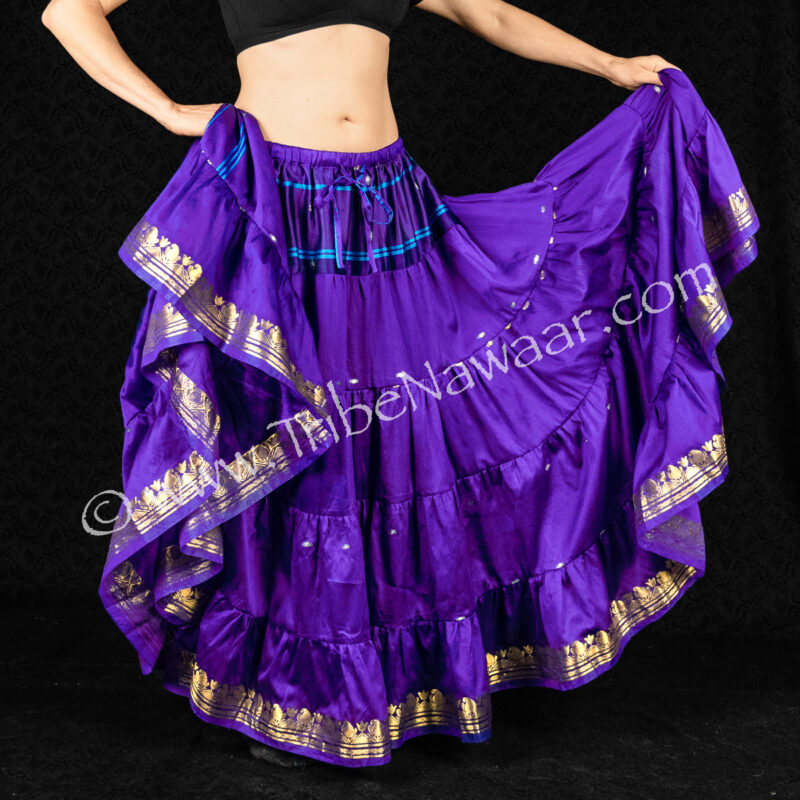 Purple Amethyst Lakshmi Skirt