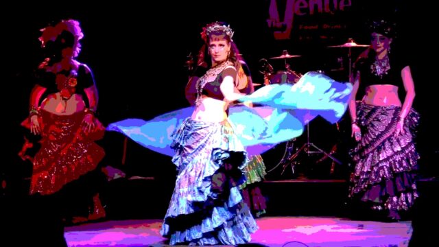 The Nawaar Dance Company performs at Topsy Turvy Halloween 2020 in Denver