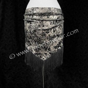 Gilded Champagne Deluxe Fringe Scarf