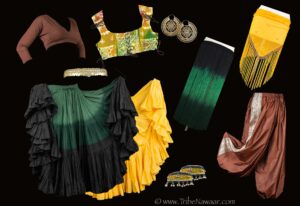 Autumn 2022 costuming combo from The Nawaar Marketplace- all belly dance costuming and accessories available at www.TribeNawaar.com
