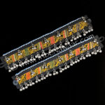 Zeferan traditional Gota anklets from The Nawaar Marketplace at www.TribeNawaar.com