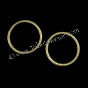 Antique Brass Ring Pair (DIY Belly Dance Bras)