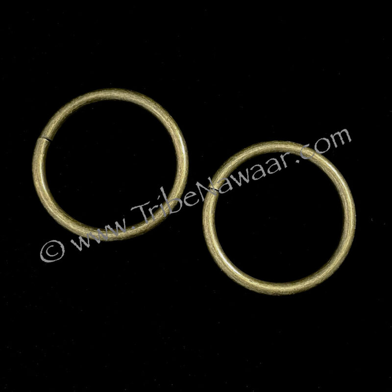 Antique Brass Ring Pair (DIY Belly Dance Bras)