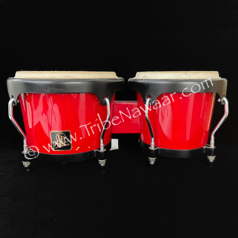 LP Aspire Red Bongos/Drums (Consignment lruss3-26)