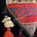 Cayenne tasseled hip scarf from The Nawaar Marketplace at www.TribeNawaar.com (detail)