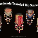 New handmade tasseled hip scarves from The Nawaar Marketplace at www.TribeNawaar.com