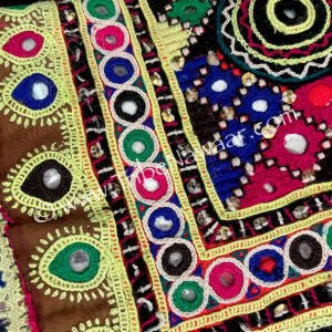 Festival beauty clutch purse available thru The Tribe Nawaar Marketplace (detail of vintage textile)