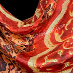 Candlelight Mystery silk pantaloons from The Nawaar Marketplace at www.TribeNawaar.com (fabric detail)