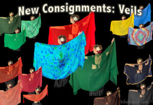 New consignment veils from Nawaar Marketplace at www.TribeNawaar.com