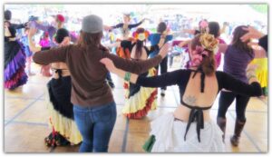 creek fest demo with Jennifer