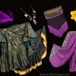 2023 summer costuming combo from the Nawaar Marketplace- all belly dance costuming and accessories available at www.TribeNawaar.com