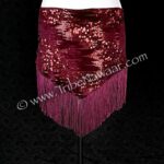 Sparkling merlot deluxe fringe scarf available thru Tribe Nawaar at www.TribeNawaar.com