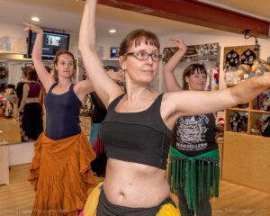Beginning level belly dance classes in Boulder, Colorado with Jennifer of The Nawaar Dance Company 2025