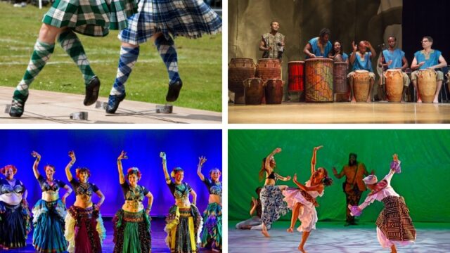 Join the Nawaar Dance Company, the Scottish Country Dancers of Colorado, Cleo Parker Robinson's Afro Fusion Dancers & the Mokomba Ensemble's dancers and drummers at the Louisville Library's 'Afternoon of Cultural Dance at the Library' event Sept 10th from 1-5pm