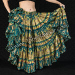 Imperial green sparkle skirt available from The Nawaar Marketplace at www.TribeNawaar.com