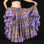 Luscious lavender sparkle skirt available from The Nawaar Marketplace at www.TribeNawaar.com
