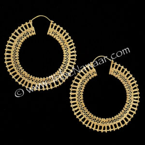 Ariadne Brass Earrings