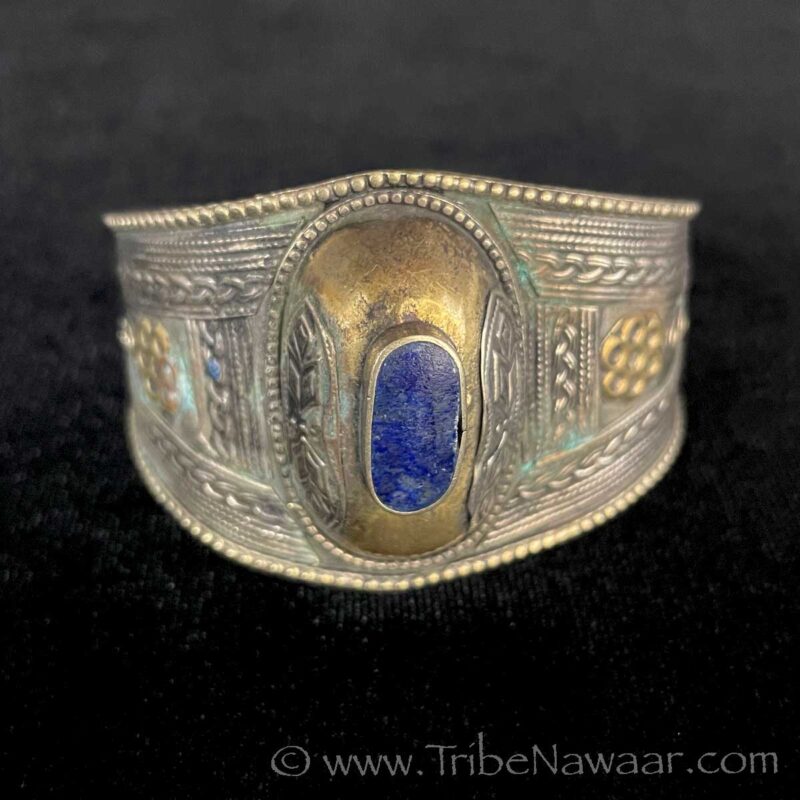 Traditional Single Lapis Bracelet (Consignment evcer1-4)