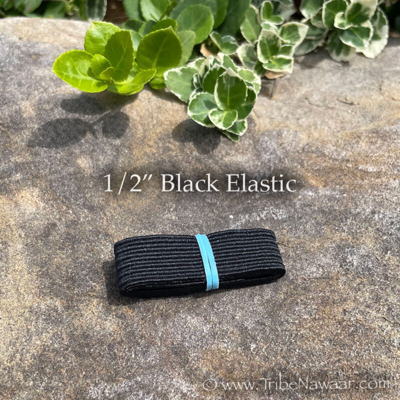 1/2″ Black Replacement Elastic For Zils