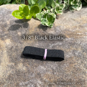 3/8″ Black Replacement Elastic For Zils