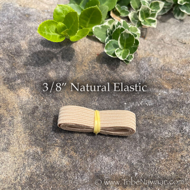 3/8″ Natural Replacement Elastic For Zils