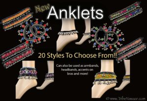 belly dance jewelry- anklets