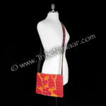 Luna vintage textile purse available thru The Nawaar Marketplace at www.TribeNawaar.com (back view)