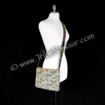 Maya vintage textile purse available thru The Nawaar Marketplace at www.TribeNawaar.com (back view)