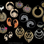 belly dance jewelry- earrings