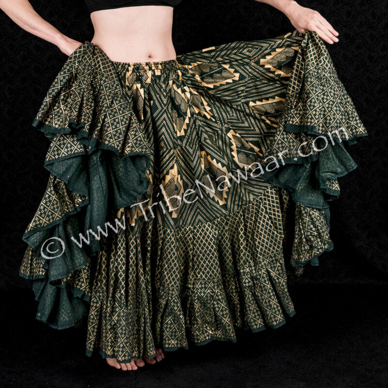 Forest Green Assuit Skirt
