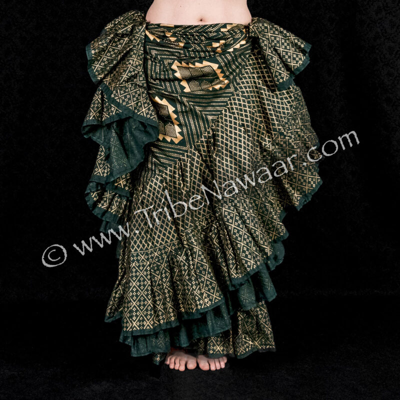 Forest Green Assuit Skirt