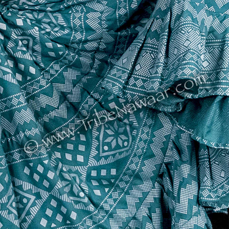 Soft Teal Assuit Skirt